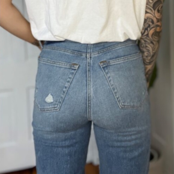 Abercrombie & Fitch The 90s Straight Ultra High Rise Jeans – Curve Love – 6R/28 - Picture 3 of 16